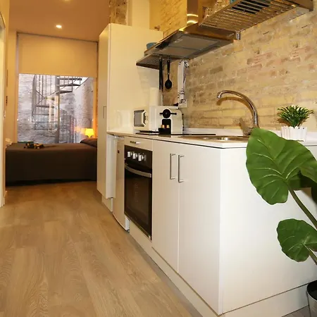 아파트 Loft Independiente Con Piscina Compartida En Centro De