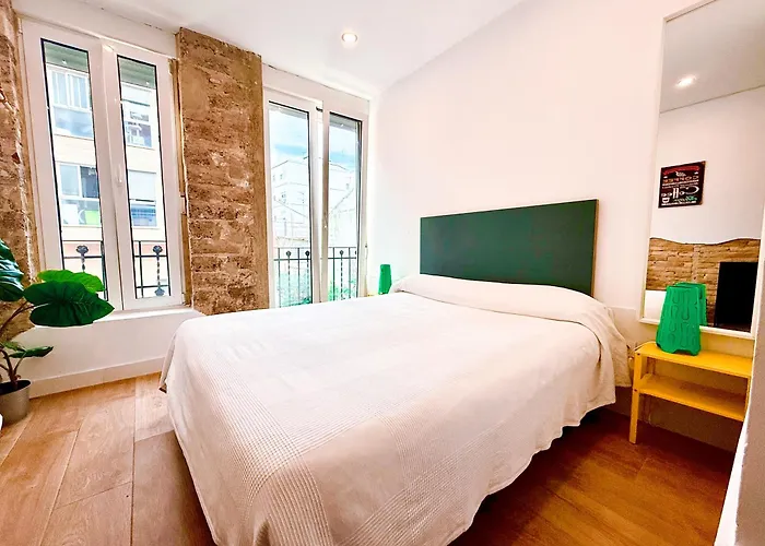 Loft Independiente Con Piscina Compartida En Centro De 公寓