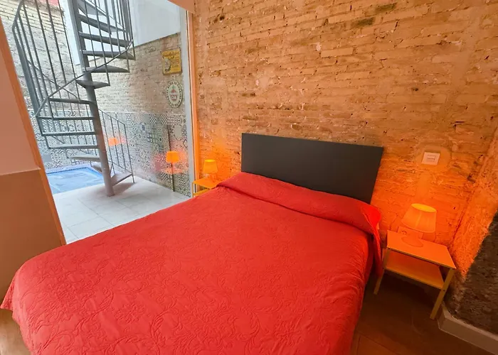 Loft Independiente Con Piscina Compartida En Centro De 公寓