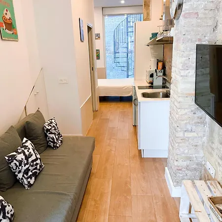 Loft Independiente Con Piscina Compartida En Centro De Valenza