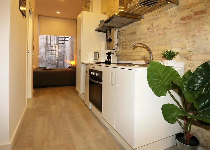 Appartement Loft Independiente Con Piscina Compartida En Centro De