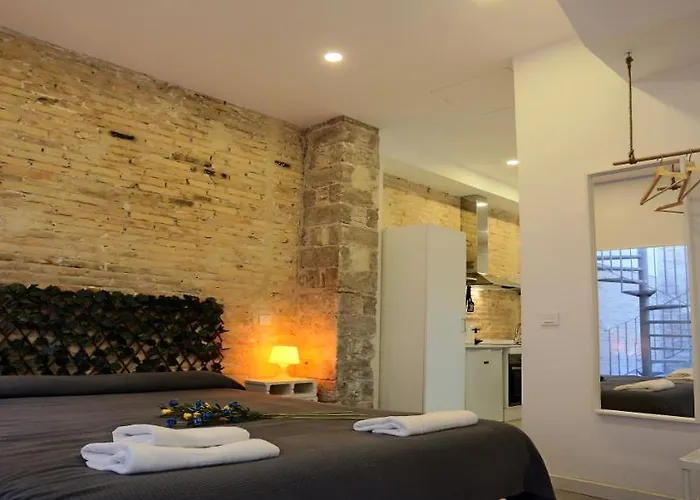 Appartement Loft Independiente Con Piscina Compartida En Centro De *
