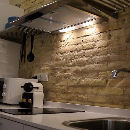 Loft Independiente Con Piscina Compartida En Centro De شقة فالنسيا